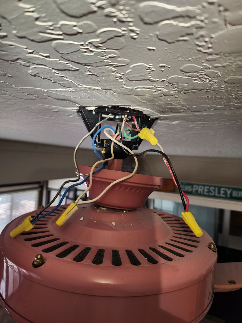 Ceiling fan installation by Ready & Abel LLC
