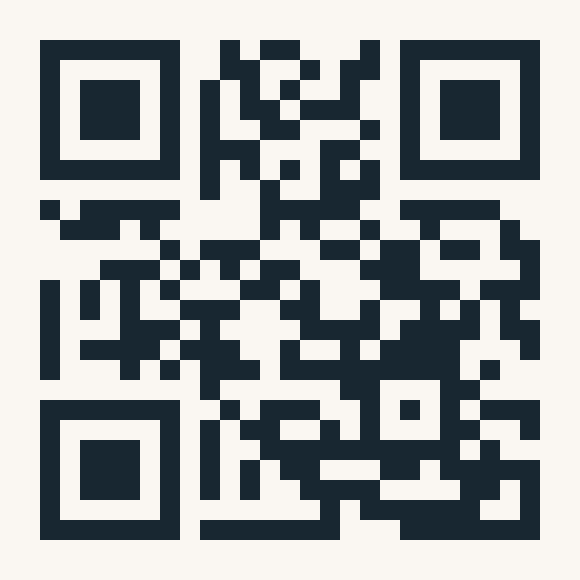 QR code linking to readyandabel.com